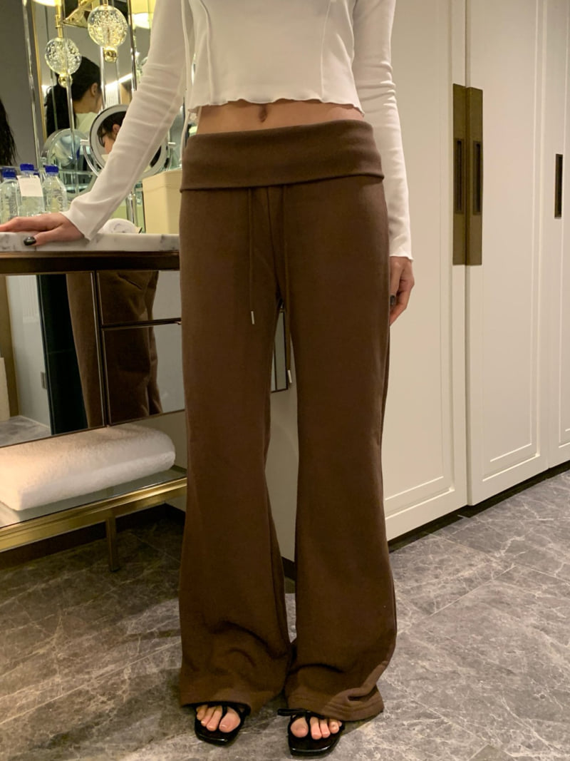 Badcalm - Korean Women Fashion - #momslook - Slim Bootcut Pants - 10