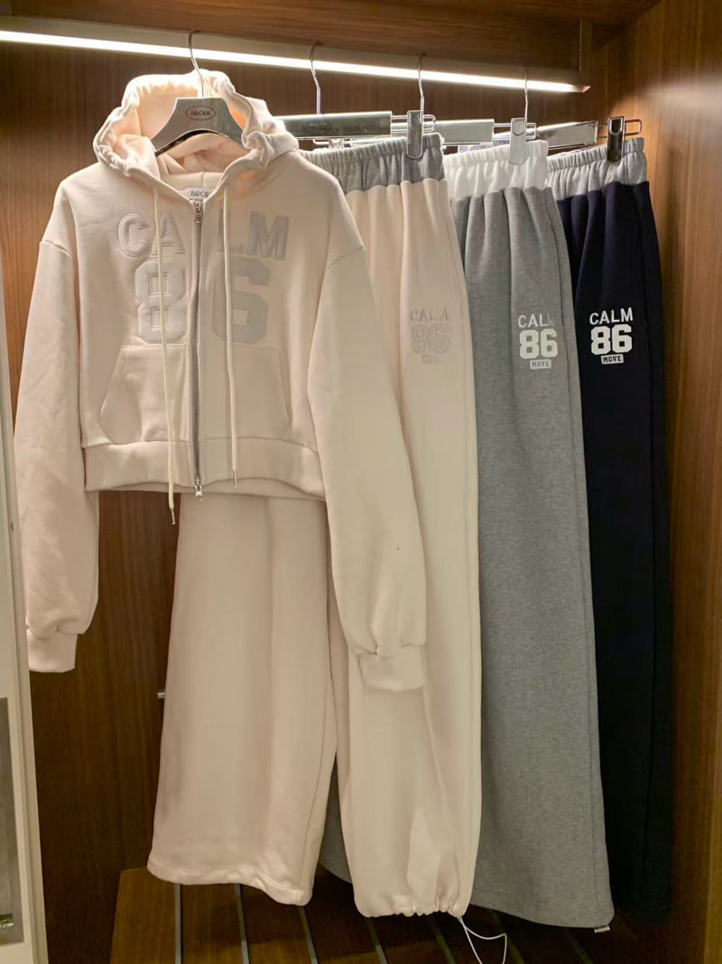 Badcalm - Korean Women Fashion - #momslook - 86 Patch Pants - 12