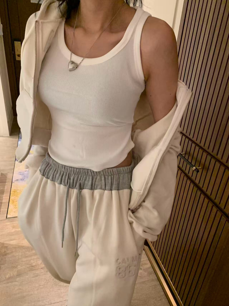 Badcalm - Korean Women Fashion - #momslook - 86 Patch Pants - 8