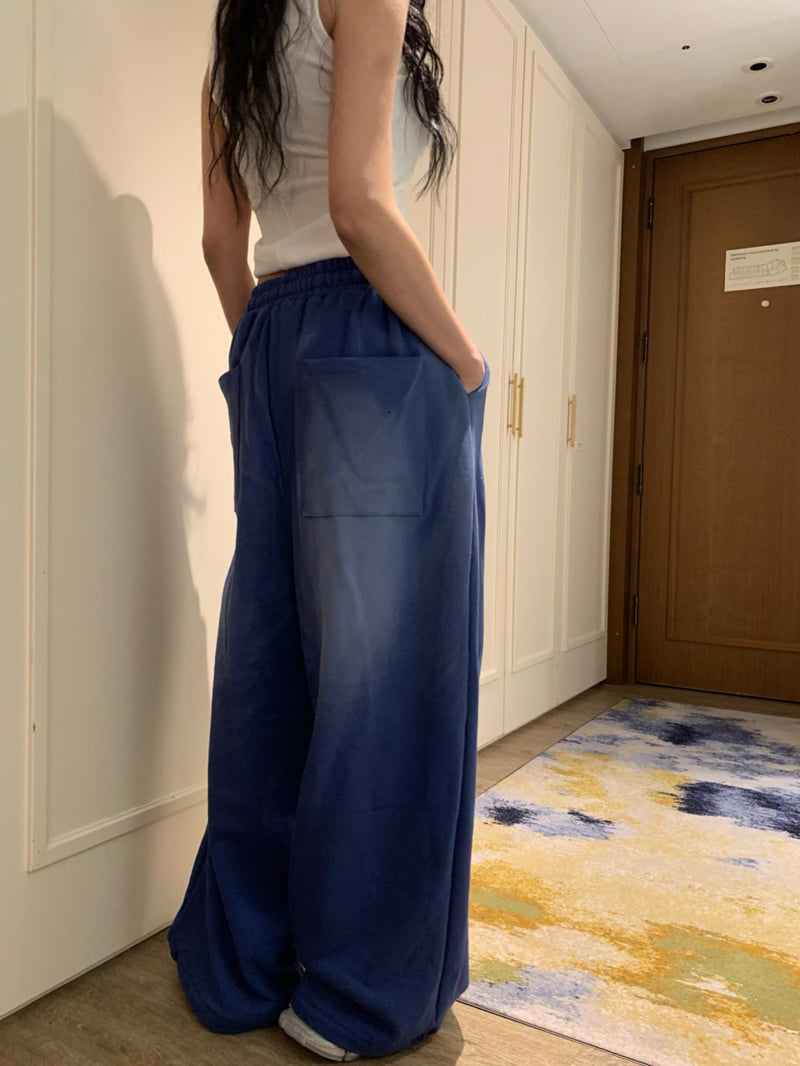 Badcalm - Korean Women Fashion - #shopsmall - Dirty Pintuck Pants - 10