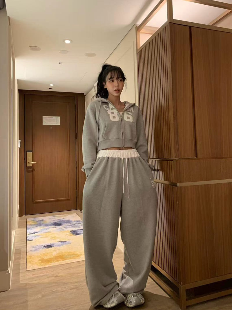 Badcalm - Korean Women Fashion - #shopsmall - 86 Patch Pants