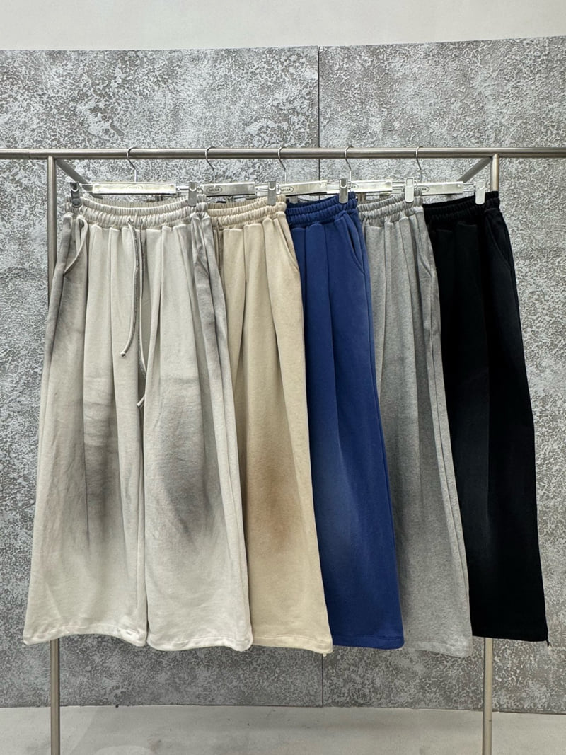 Badcalm - Korean Women Fashion - #thelittlethings - Dirty Pintuck Pants - 12