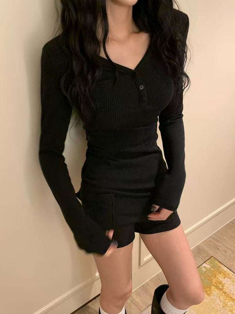 Badcalm - Korean Women Fashion - #thelittlethings - Kylie Suit Set - 7