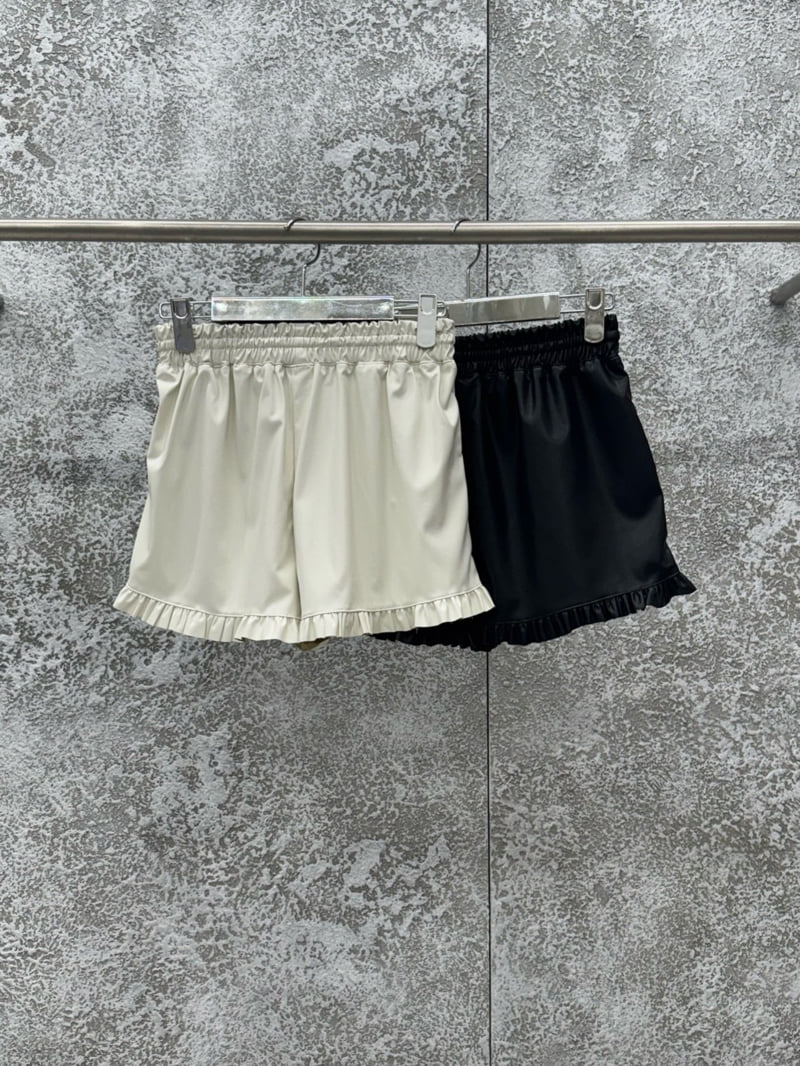 Badcalm - Korean Women Fashion - #vintagekidsstyle - Frill Shorts - 10