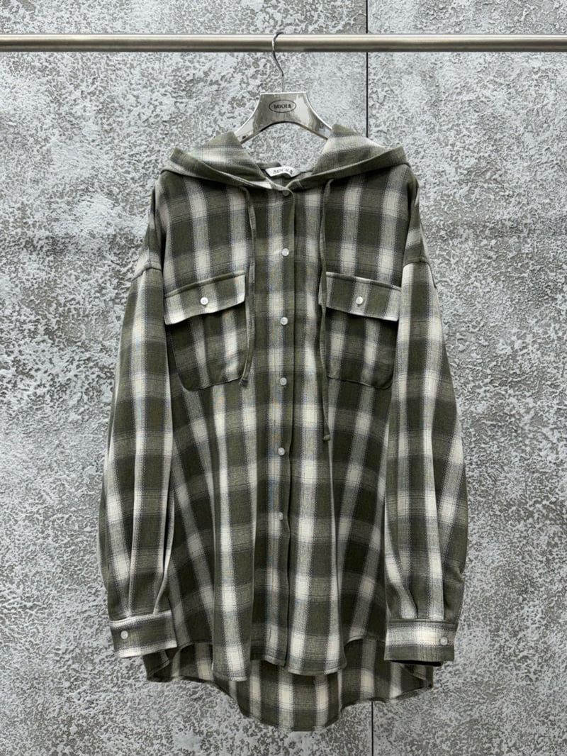 Badcalm - Korean Women Fashion - #womensfashion - Cool Hooded Shirt - 12
