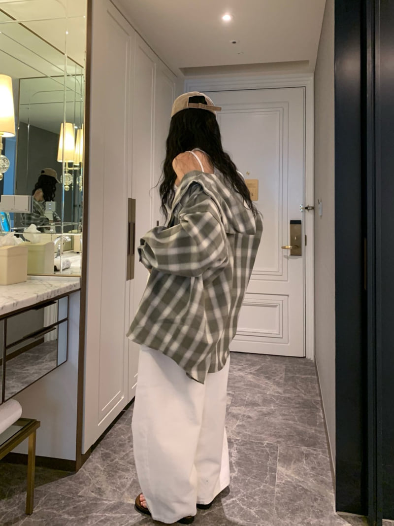 Badcalm - Korean Women Fashion - #womensfashion - Cool Hooded Shirt - 8