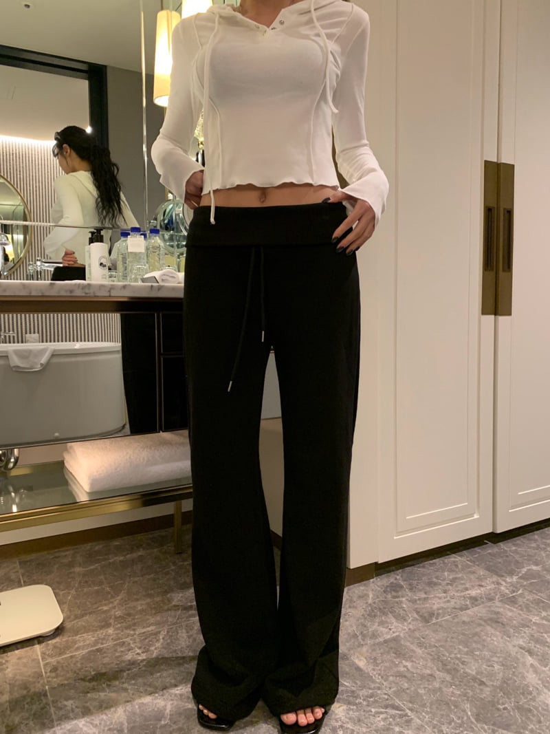 Badcalm - Korean Women Fashion - #womensfashion - Slim Bootcut Pants - 7