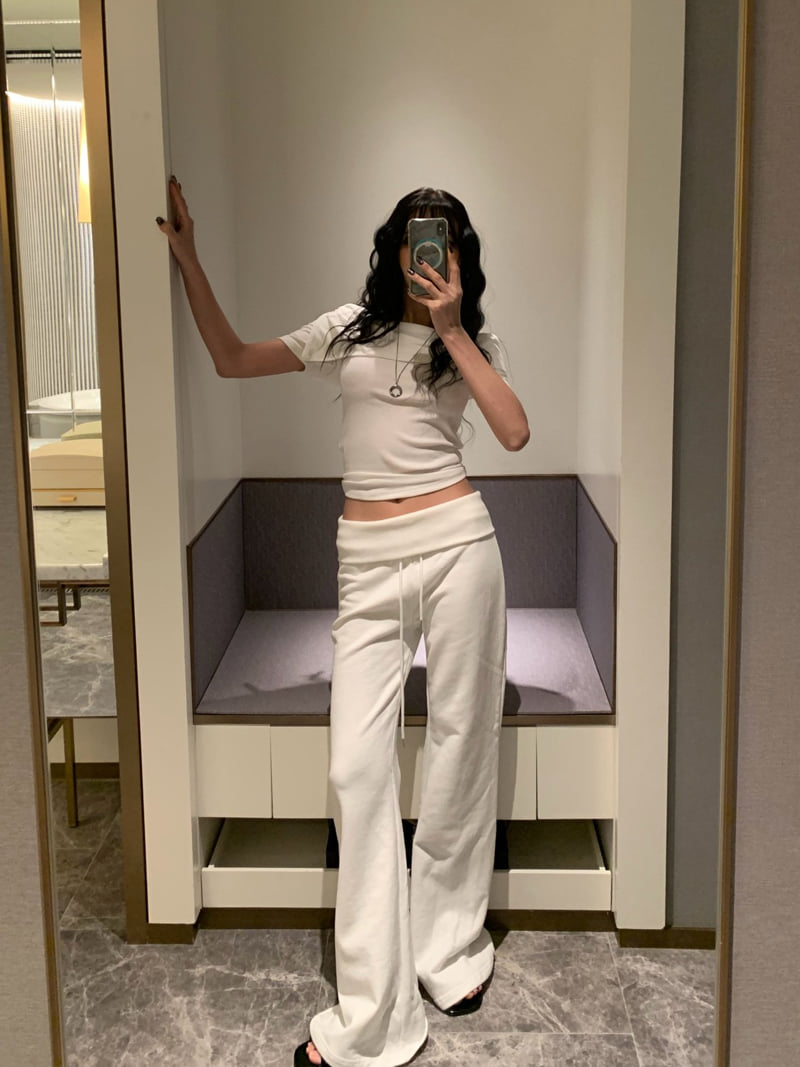 Badcalm - Korean Women Fashion - #womensfashion - Slim Bootcut Pants - 9