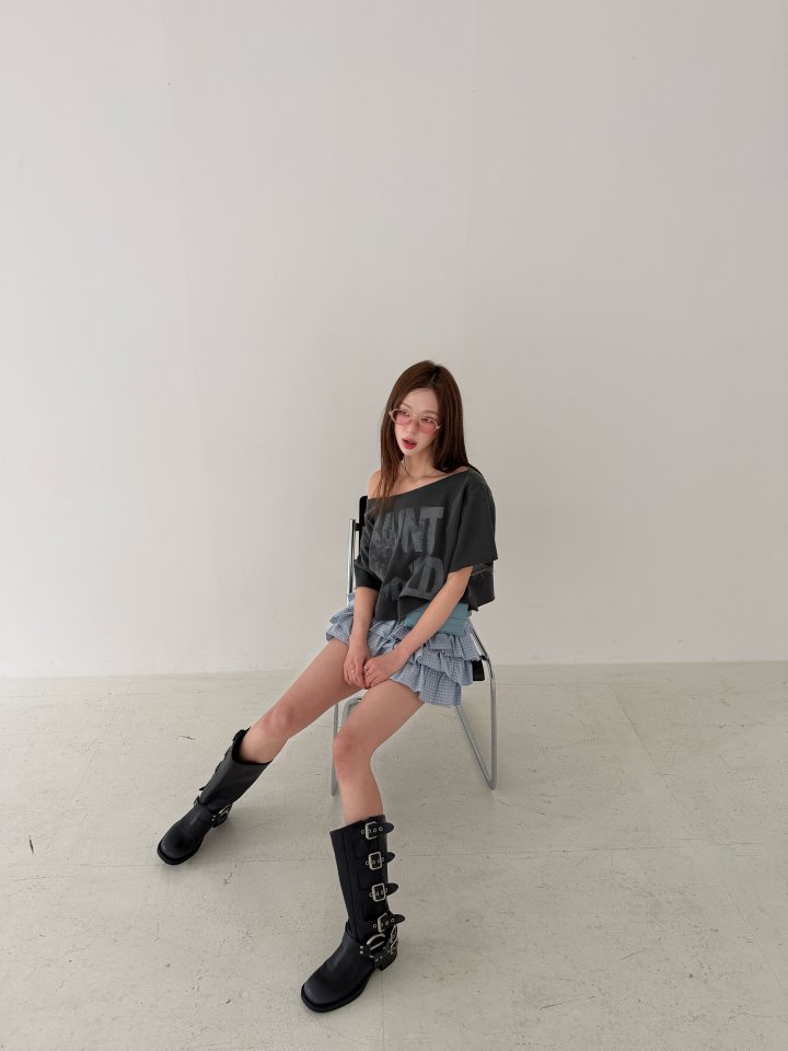 Baguette - Korean Women Fashion - #momslook - Pio Tiered Skirt - 9