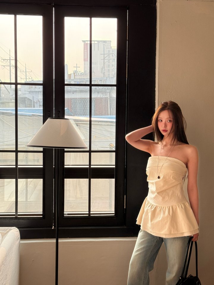 Baguette - Korean Women Fashion - #momslook - Double Layer Blouse - 5