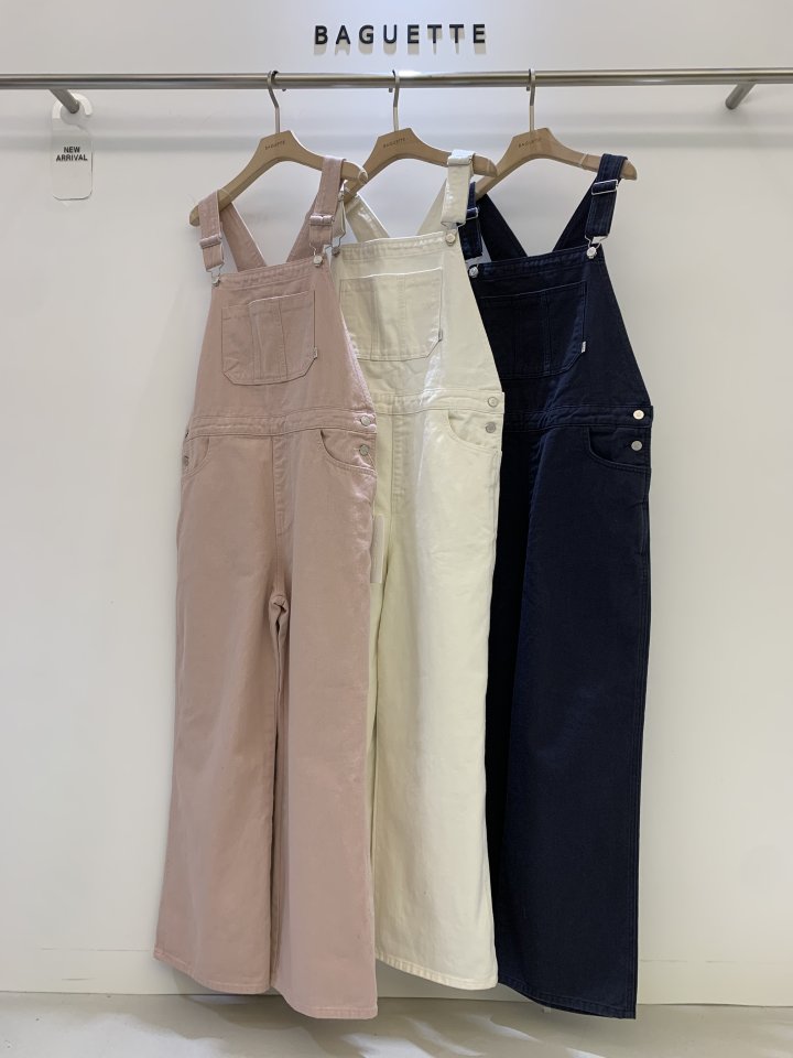 Baguette - Korean Women Fashion - #momslook - Cotton Overall Pants