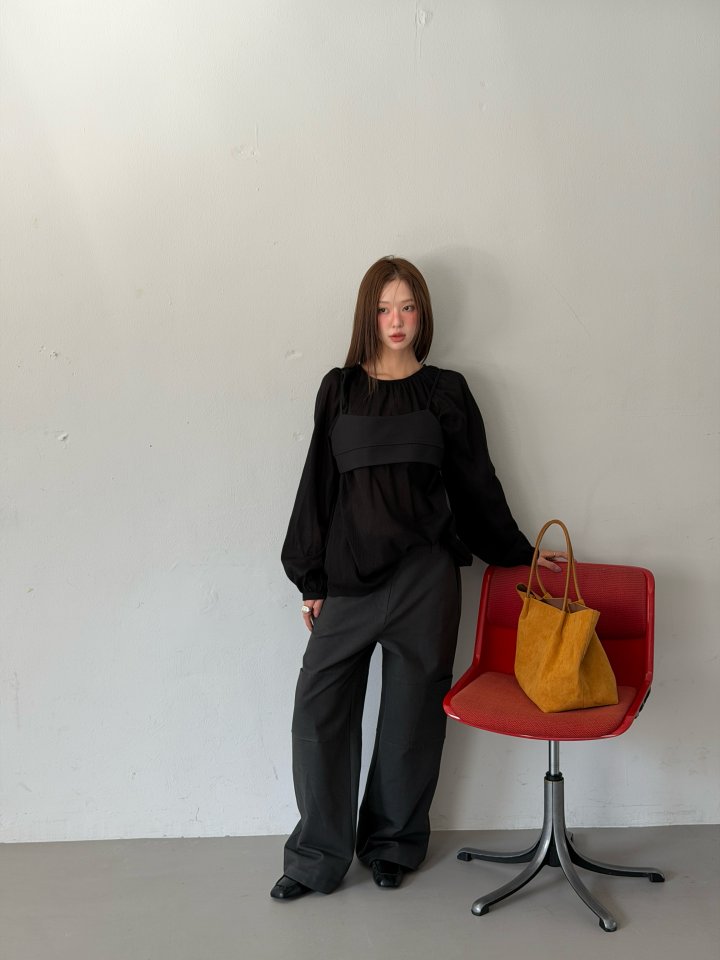 Baguette - Korean Women Fashion - #momslook - Vanilla Blouse - 12