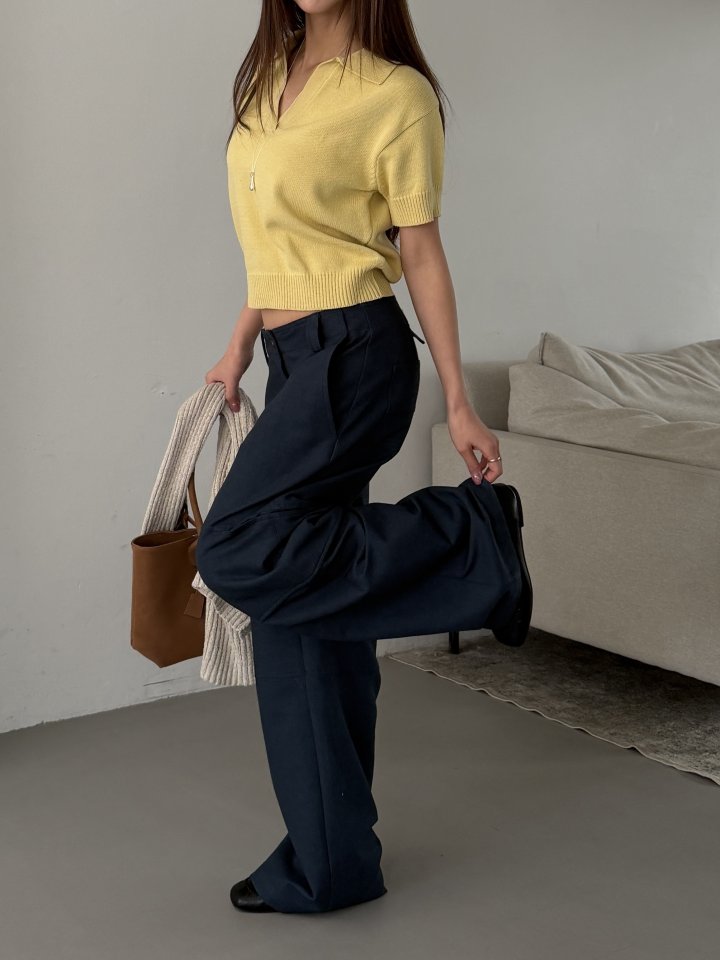 Baguette - Korean Women Fashion - #momslook - Build Pants - 6