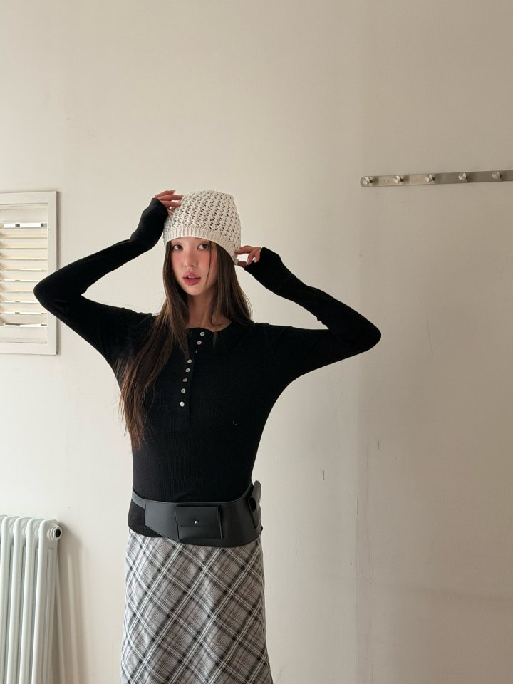 Baguette - Korean Women Fashion - #womensfashion - Margo Waffle Tee - 4