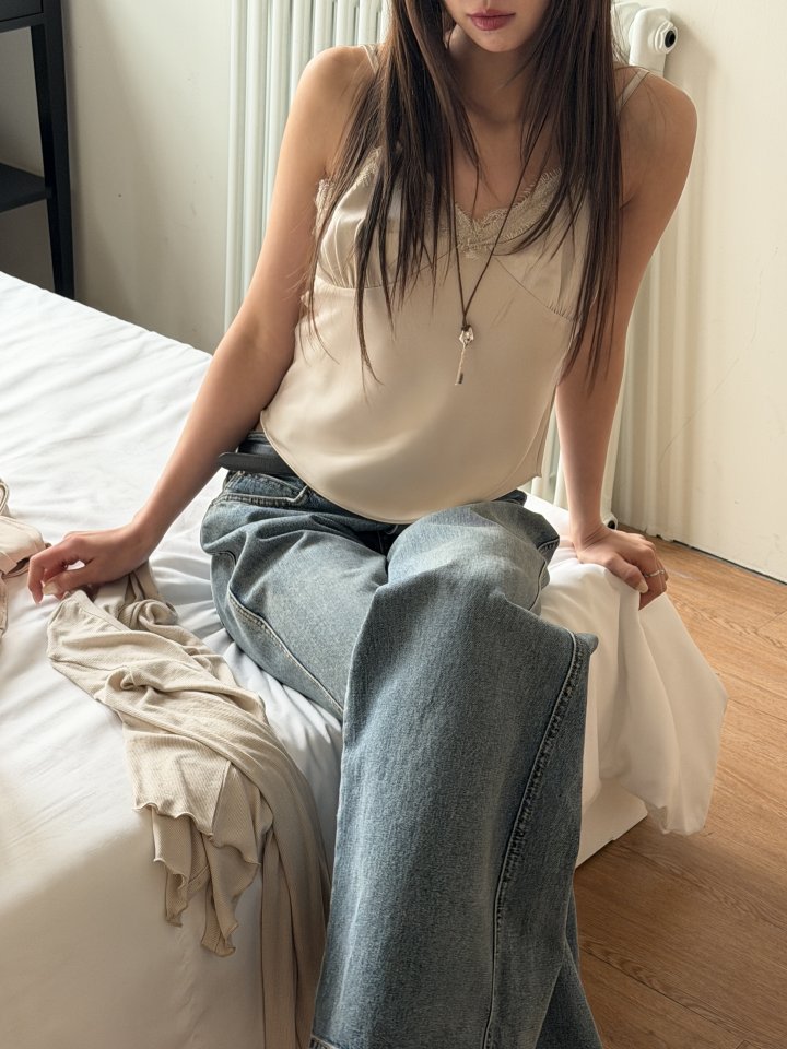 Baguette - Korean Women Fashion - #momslook - Viva Sleeveless Top - 2
