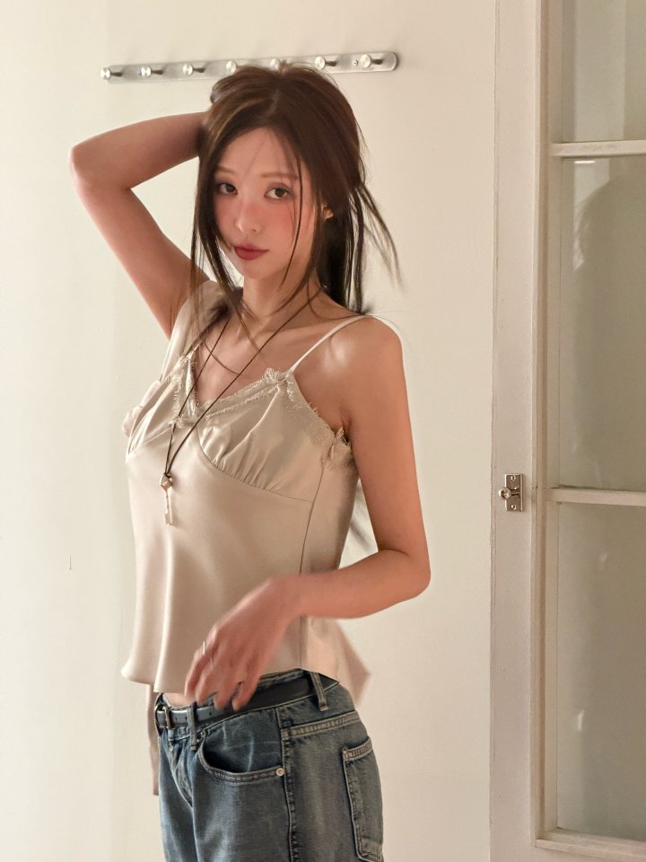 Baguette - Korean Women Fashion - #womensfashion - Viva Sleeveless Top - 4