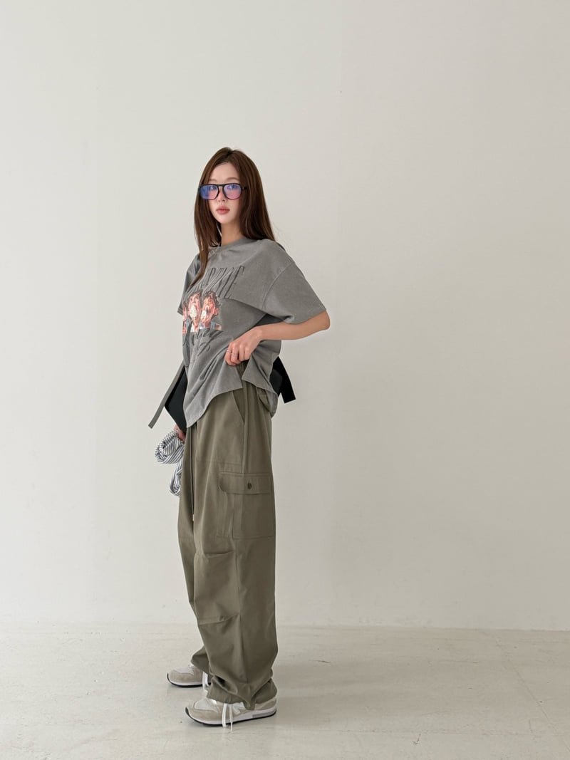 Baguette - Korean Women Fashion - #momslook - Mark Cargo Pants - 6