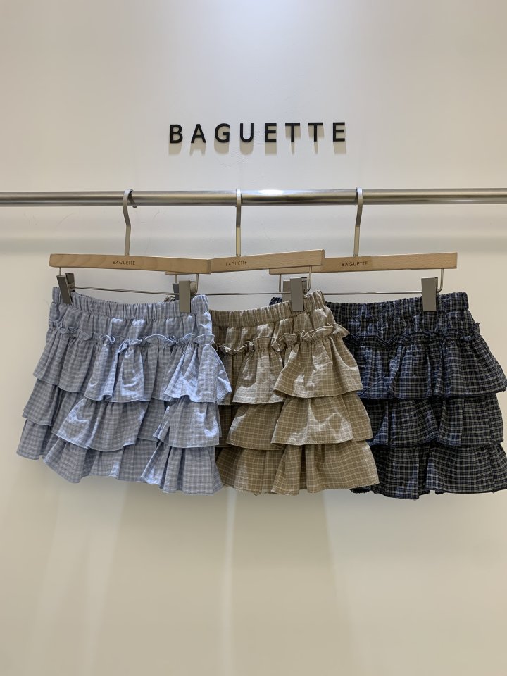 Baguette - Korean Women Fashion - #pursuepretty - Pio Tiered Skirt