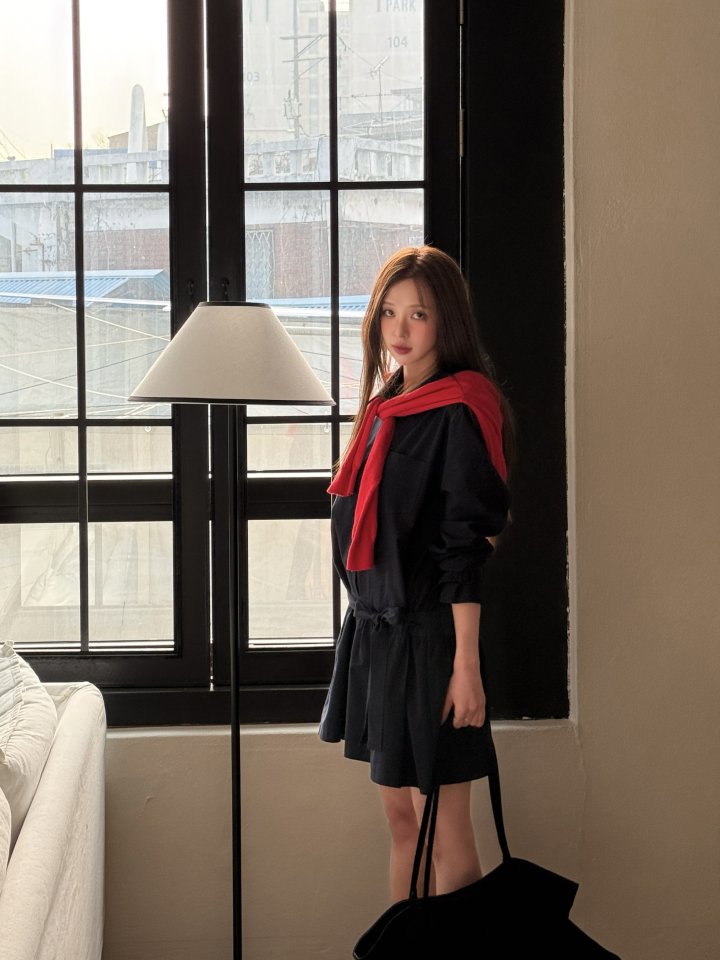 Baguette - Korean Women Fashion - #restrostyle - Trench One-piece - 8