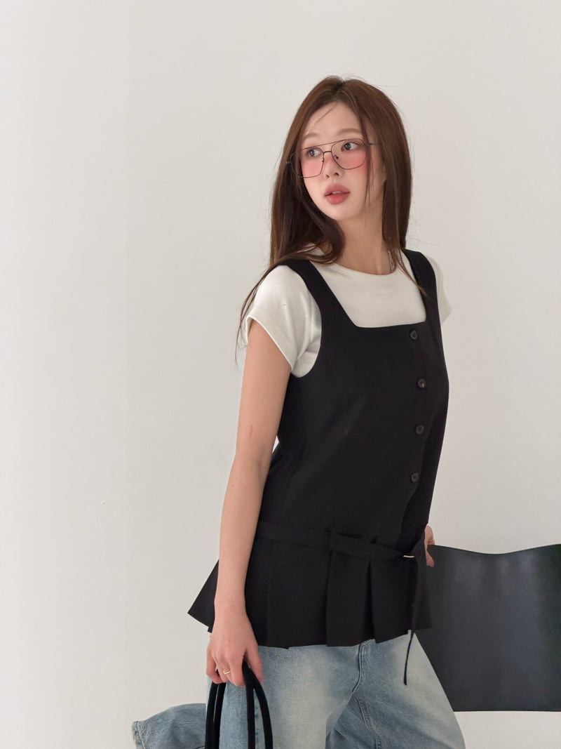 Baguette - Korean Women Fashion - #restrostyle - Rich Vest - 8