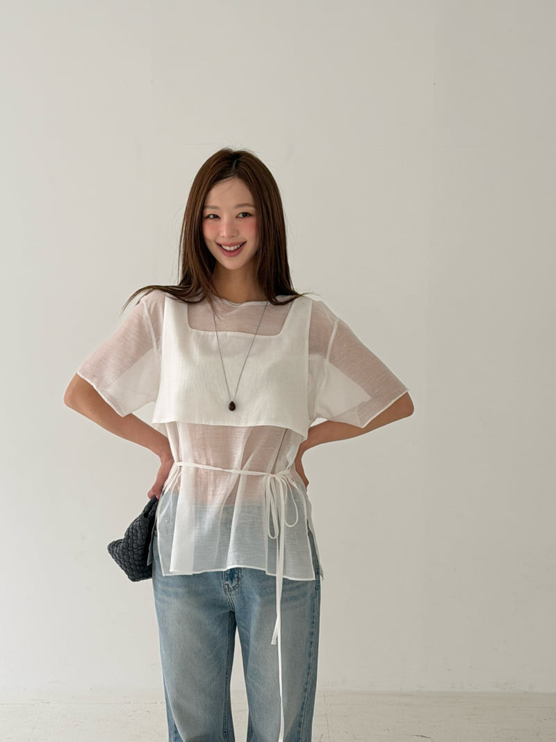 Baguette - Korean Women Fashion - #romanticstyle - Jane Double-Layer Blouse - 12