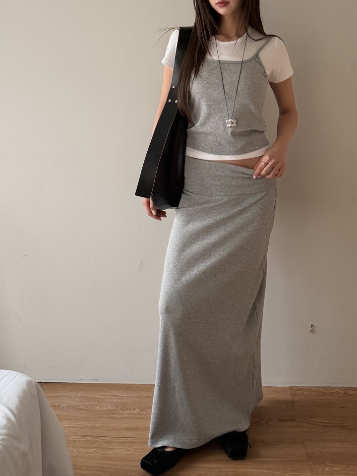 Baguette - Korean Women Fashion - #thatsdarling - Ribbed Basic Set - 12