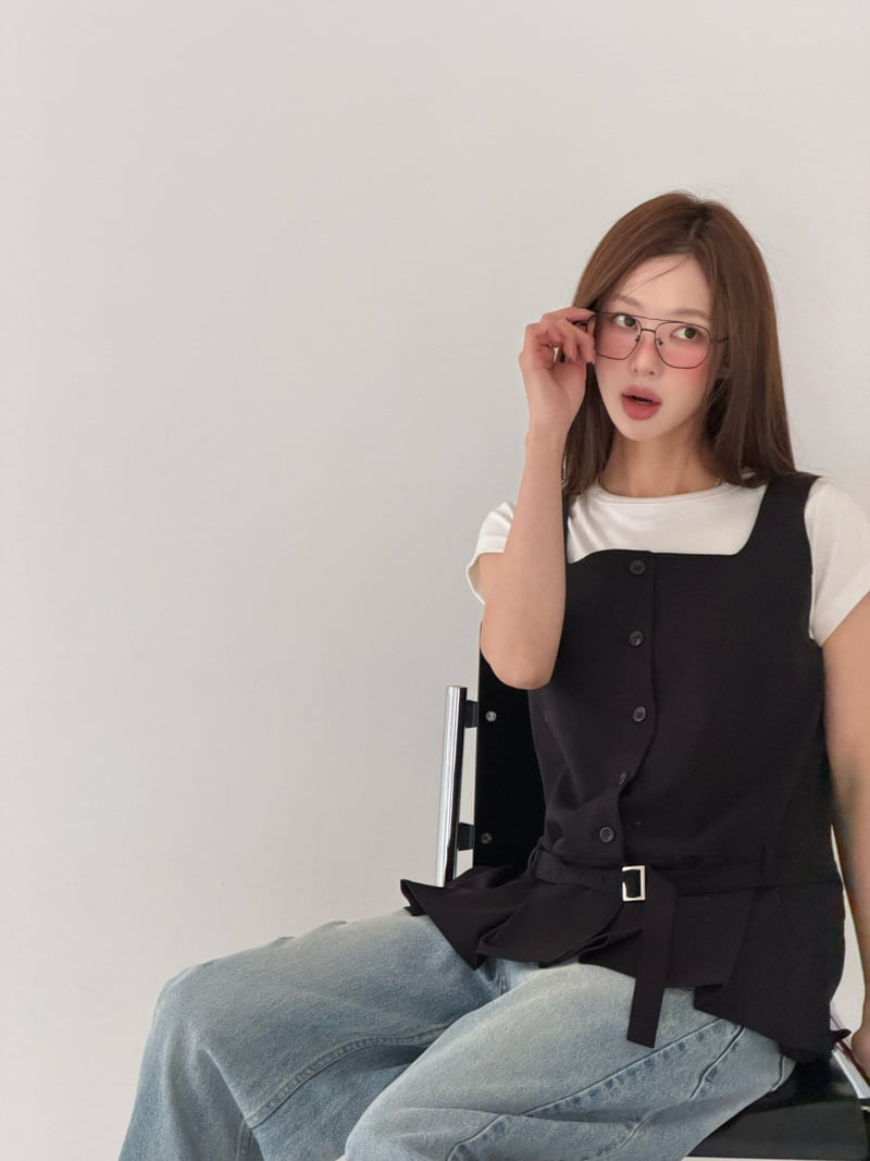 Baguette - Korean Women Fashion - #thatsdarling - Rich Vest - 11