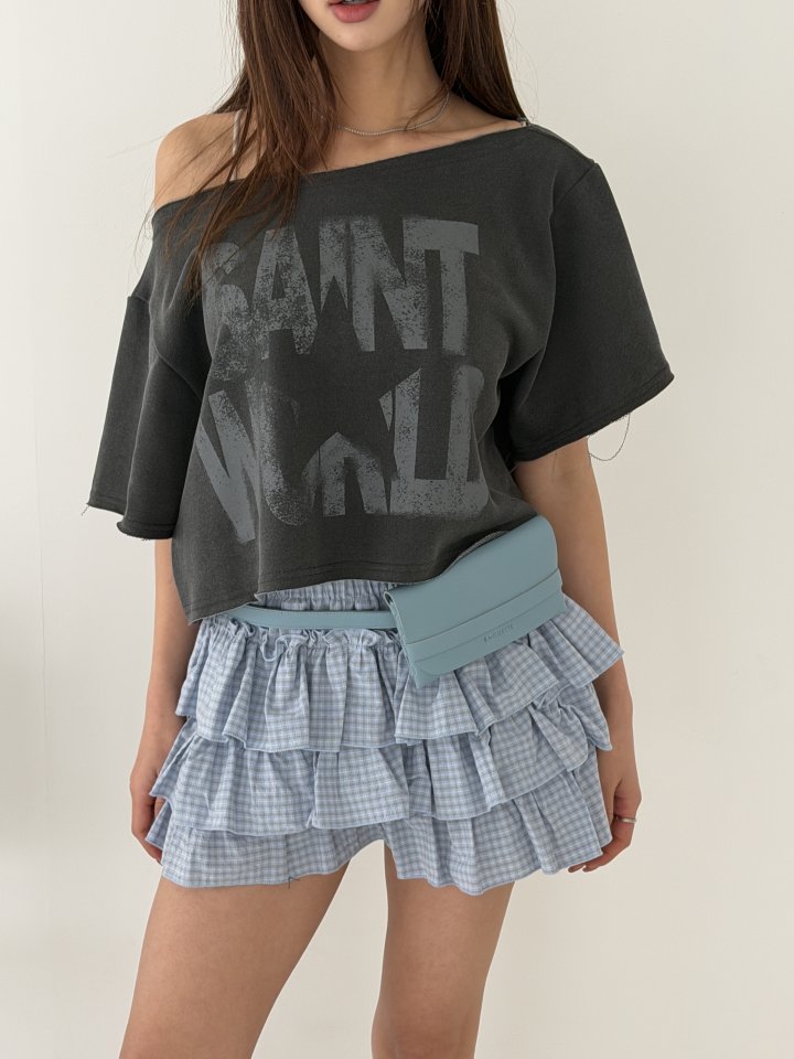 Baguette - Korean Women Fashion - #thelittlethings - Pigment Crop Tee - 5