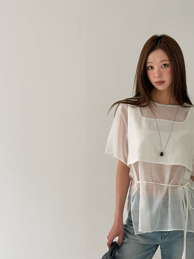 Baguette - Korean Women Fashion - #vintageinspired - Jane Double-Layer Blouse - 8