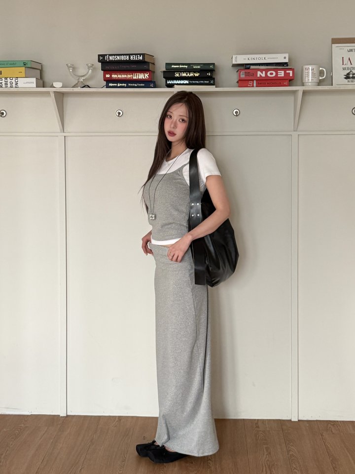 Baguette - Korean Women Fashion - #vintagekidsstyle - Ribbed Basic Set - 7