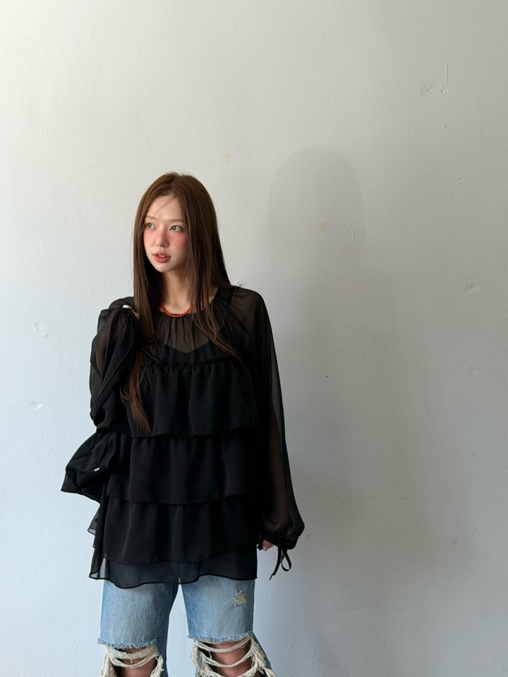 Andy Tiered Blouse by Baguette for Women - view 7