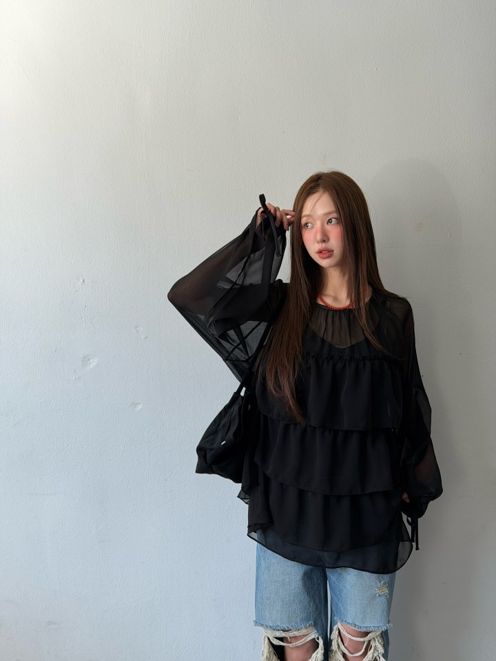 Andy Tiered Blouse by Baguette for Women - view 9