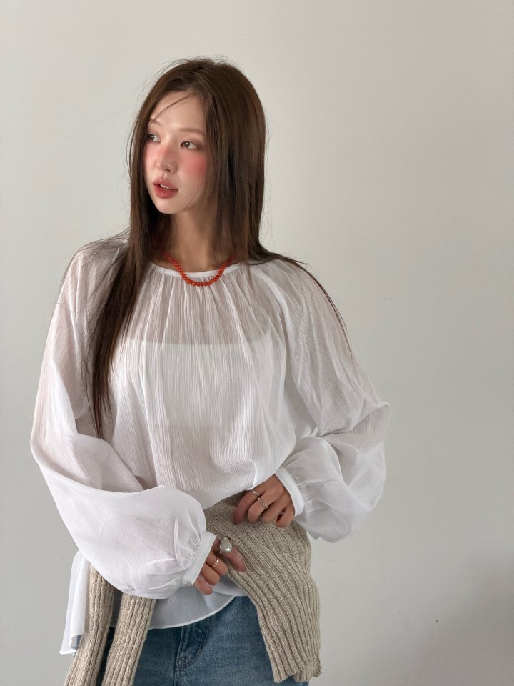 Baguette - Korean Women Fashion - #womensfashion - Vanilla Blouse - 7