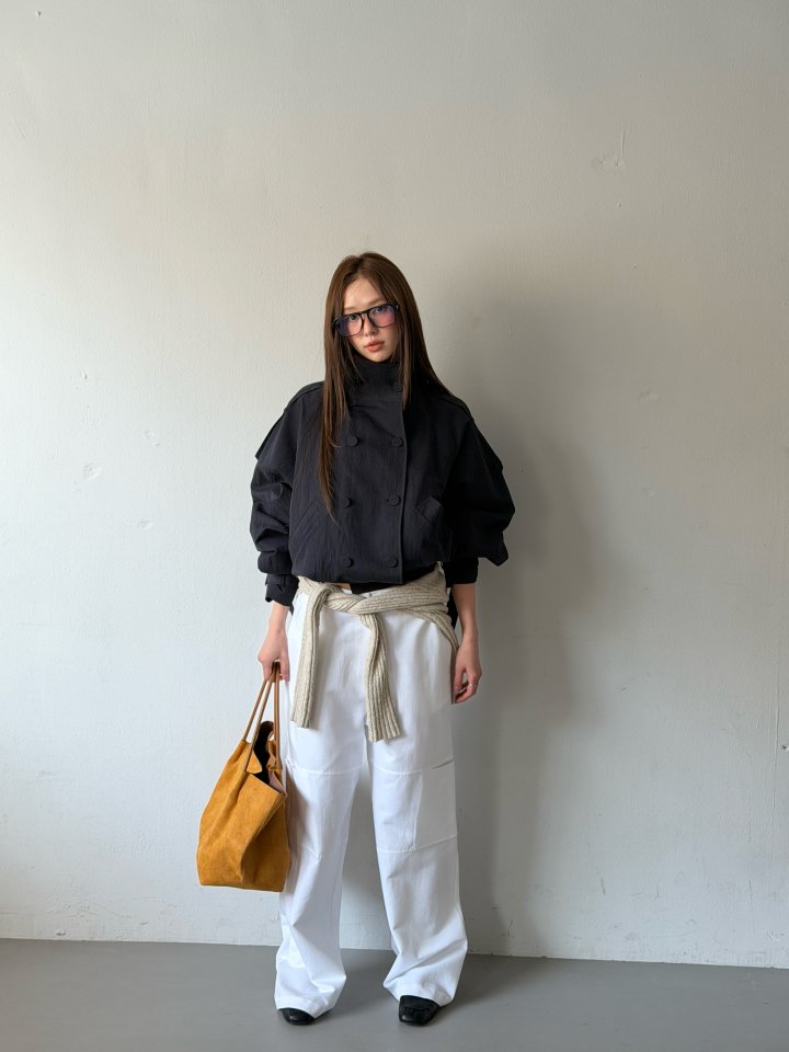 Baguette - Korean Women Fashion - #womensfashion - Double Short Trench Coat - 12