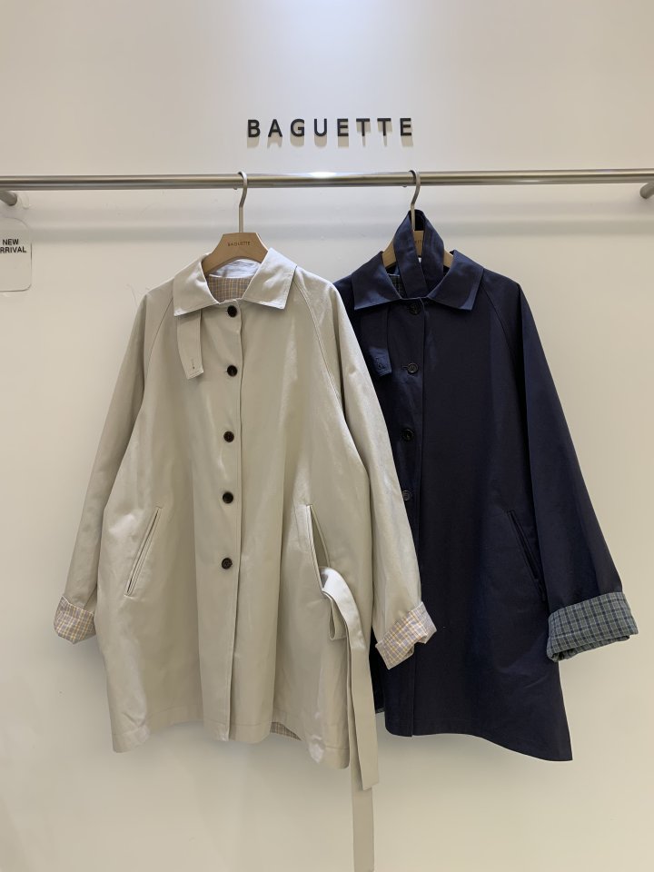 Baguette - Korean Women Fashion - #womensfashion - Tommy Reversible Trench Coat