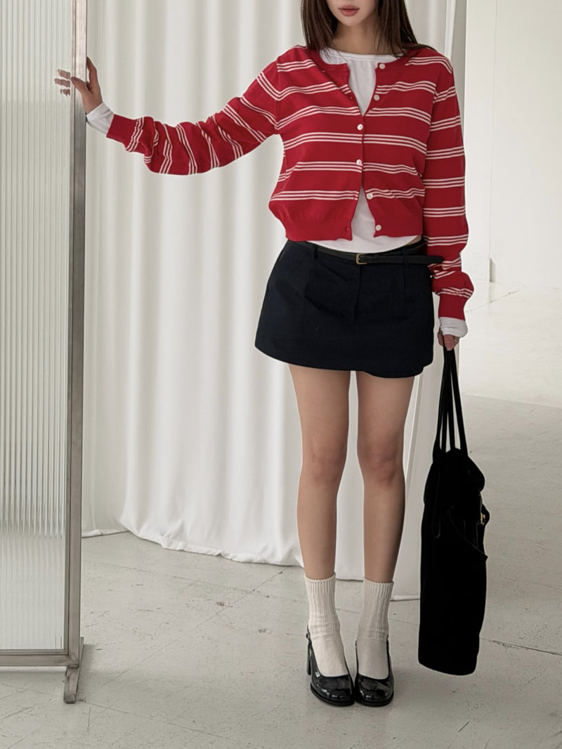 Baguette - Korean Women Fashion - #womensfashion - Weave Skirt Pants - 7