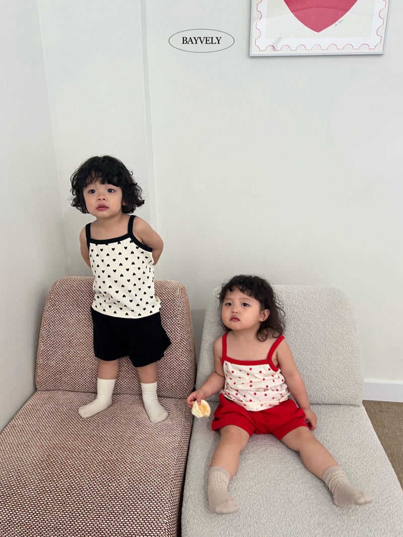 Bayvely - Korean Children Fashion - #Kfashion4kids - Star String Sleeveless - 8