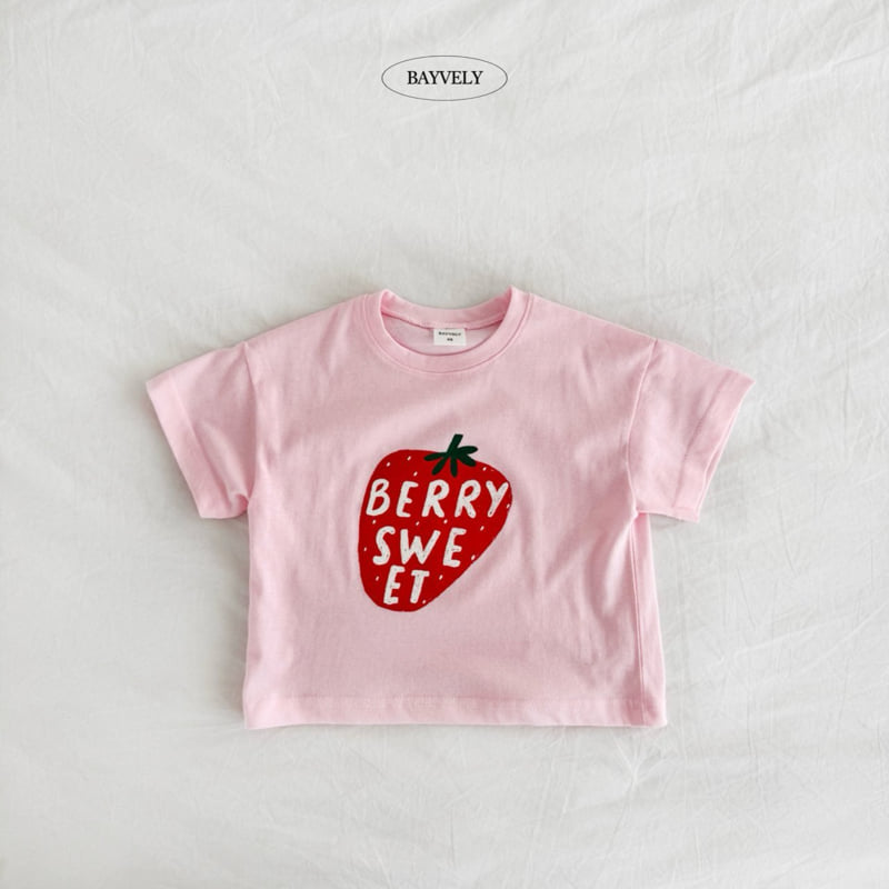 Bayvely - Korean Children Fashion - #Kfashion4kids - Berry Tee - 3