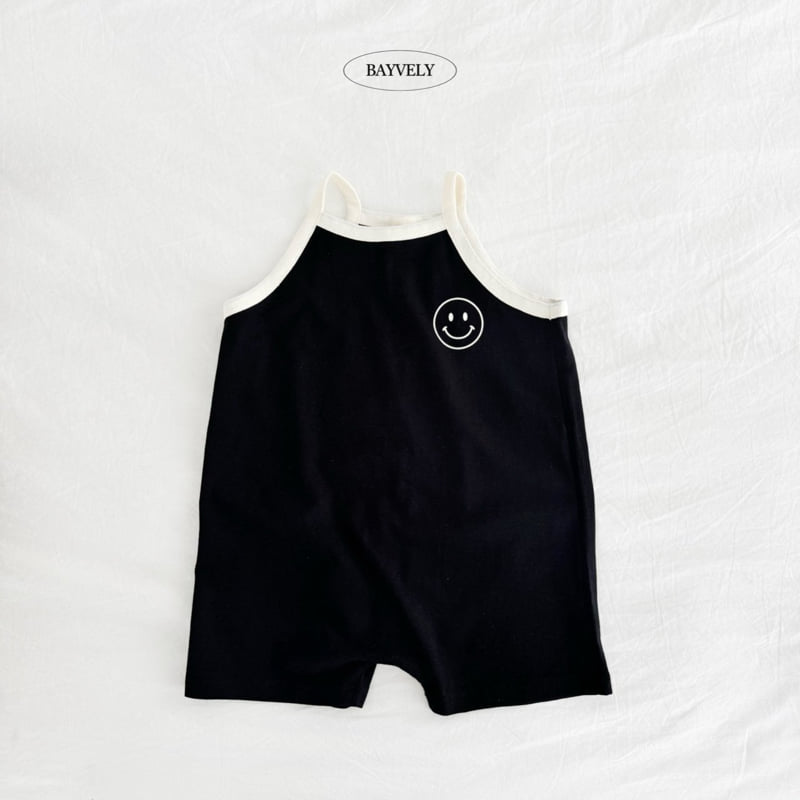 Bayvely - Korean Children Fashion - #Kfashion4kids - Smile Jumpsuit - 3