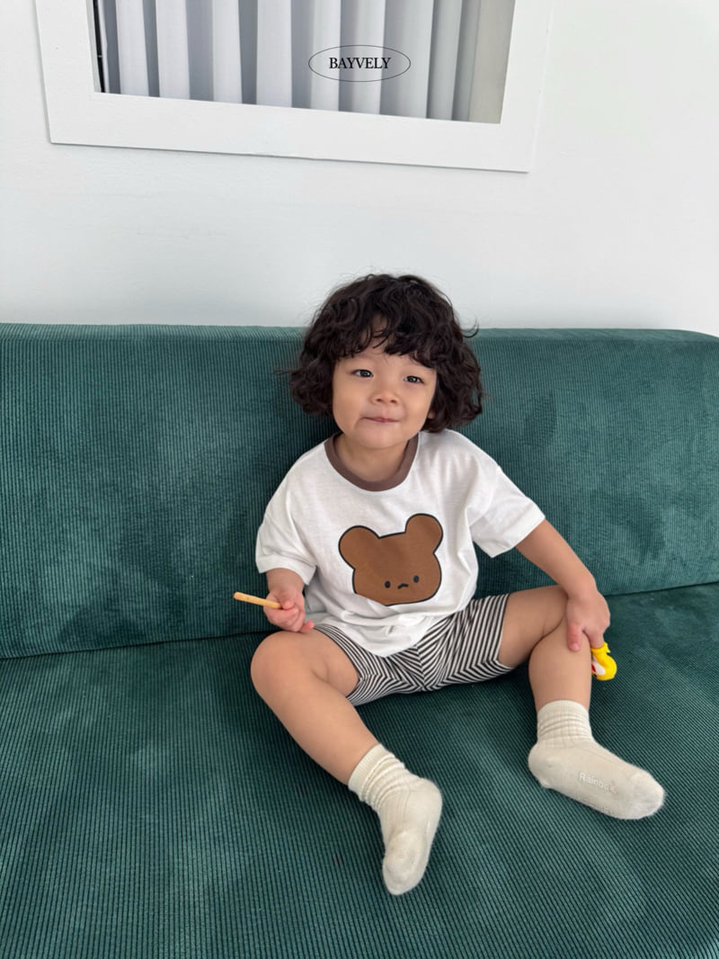 Bayvely - Korean Children Fashion - #childofig - Rabbit Bear Tee - 11