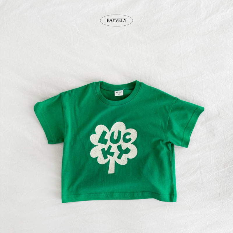 Bayvely - Korean Children Fashion - #childrensboutique - Lucky Short Sleeve Tee - 3