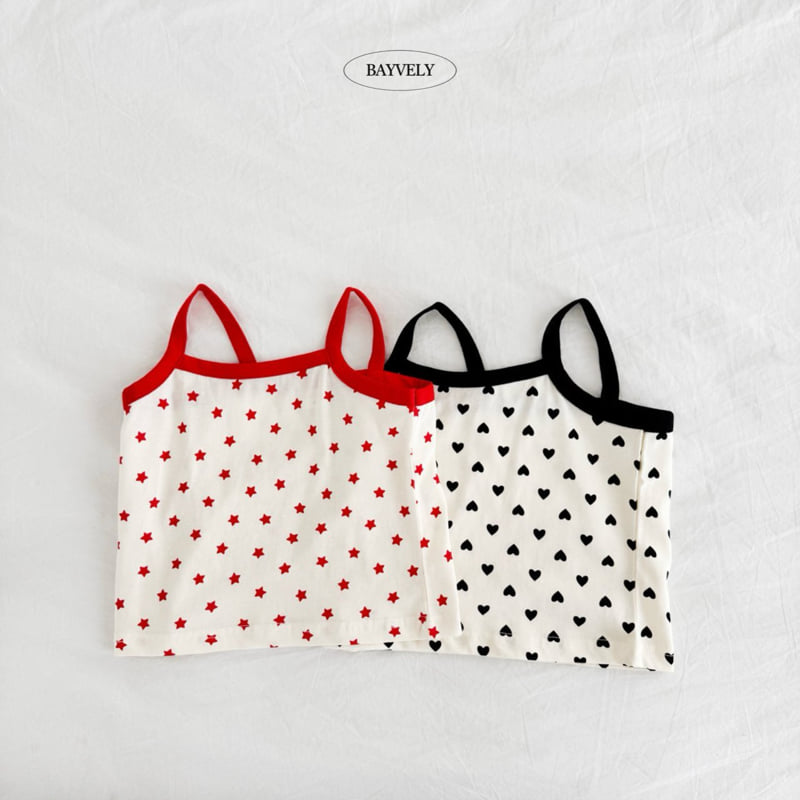 Bayvely - Korean Children Fashion - #childrensboutique - Star String Sleeveless