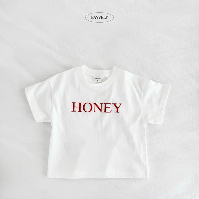 Bayvely - Korean Children Fashion - #discoveringself - Honey Tee - 2
