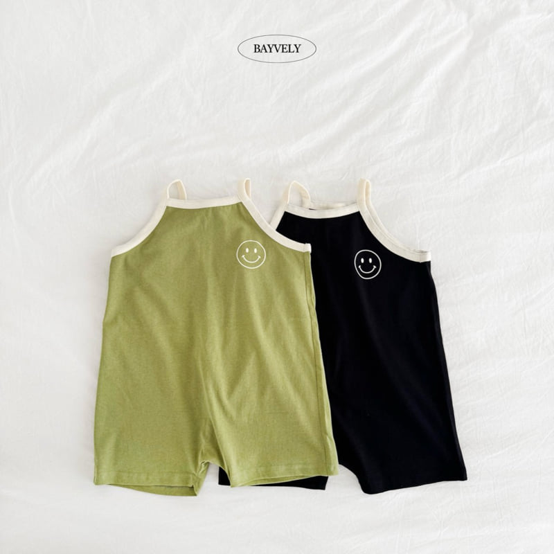 Bayvely - Korean Children Fashion - #kidsstore - Smile Jumpsuit