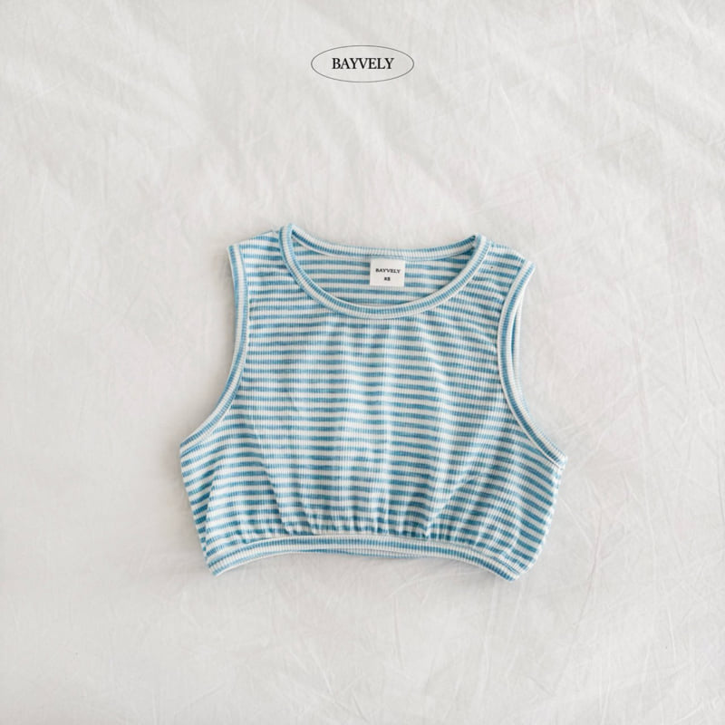 Bayvely - Korean Children Fashion - #kidzfashiontrend - Crop Balloon Sleeveless - 3