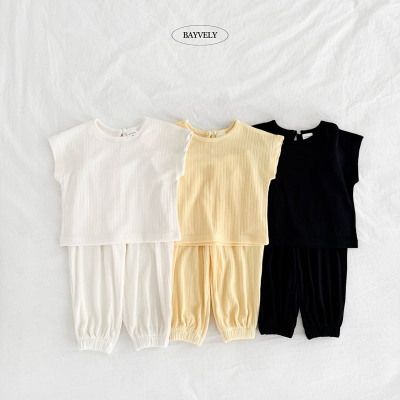 Bayvely - Korean Children Fashion - #littlefashionista - Pleats Set
