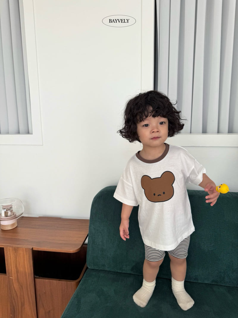 Bayvely - Korean Children Fashion - #magicofchildhood - Rabbit Bear Tee - 8