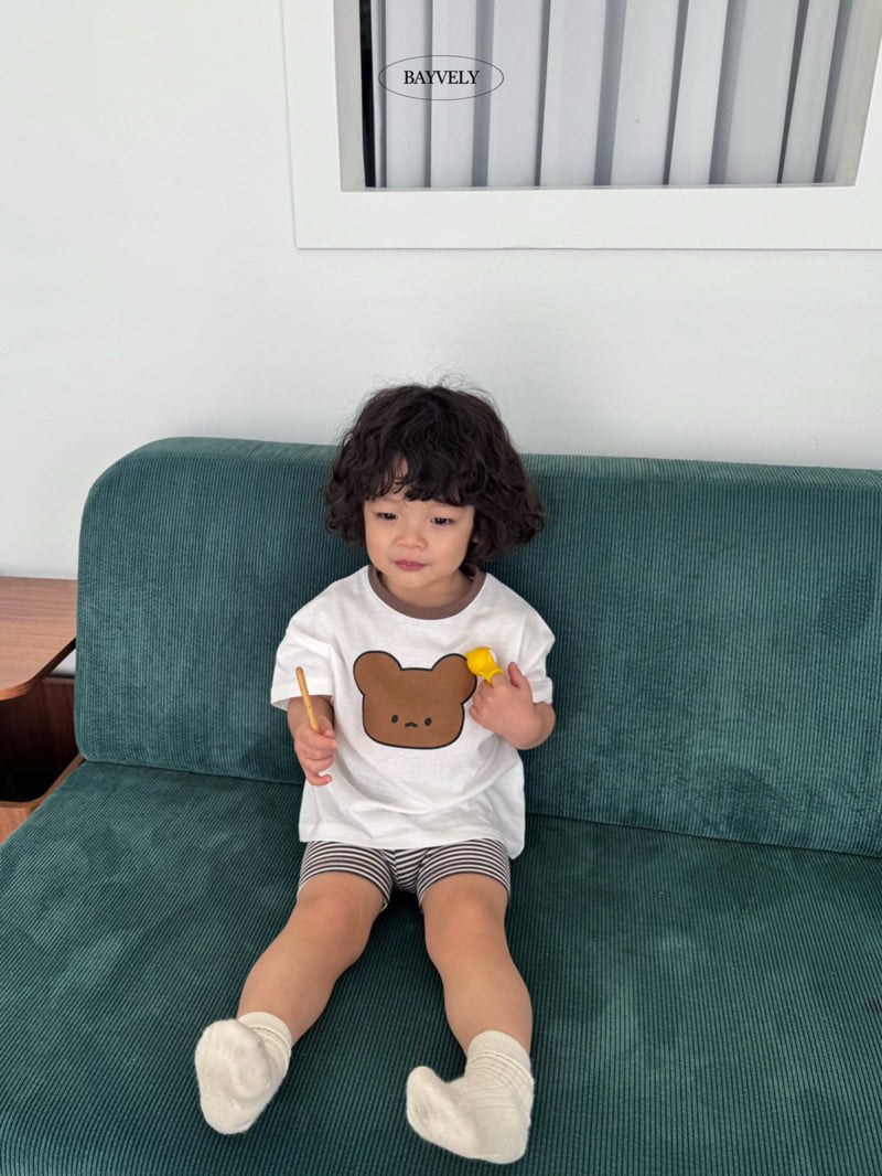 Bayvely - Korean Children Fashion - #minifashionista - Rabbit Bear Tee - 9