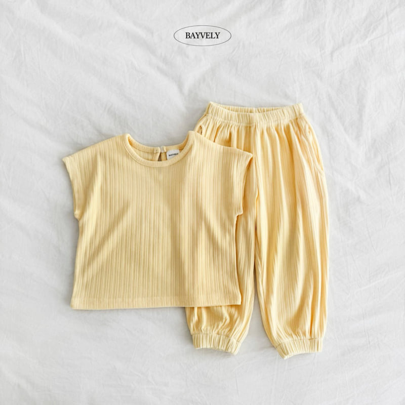 Bayvely - Korean Children Fashion - #minifashionista - Pleats Set - 3