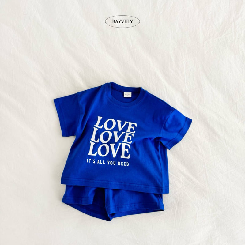 Bayvely - Korean Children Fashion - #minifashionista - Love Tee - 5